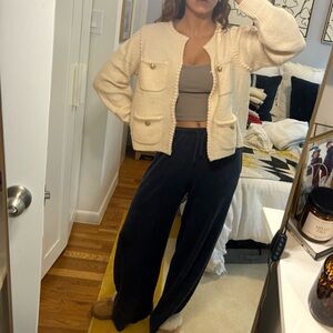 J. Crew Odette Sweater Cream